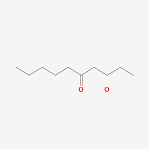 molecular formula C10H18O2 B14742422 Decane-3,5-dione CAS No. 5336-67-4