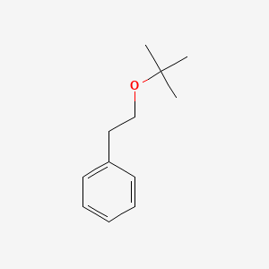 molecular formula C12H18O B14742549 2-Phenylethyl tert-butyl ether CAS No. 3354-66-3