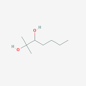 molecular formula C8H18O2 B14742581 2-Methylheptandiol-2.3 