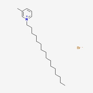molecular formula C22H40BrN B14742588 Pyridinium, 1-hexadecyl-3-methyl-, bromide CAS No. 2315-39-1