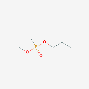 molecular formula C5H13O3P B14742643 Methyl propyl methylphosphonate CAS No. 683-25-0