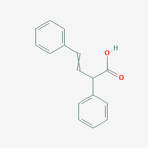 molecular formula C16H14O2 B14742671 2,4-Diphenylbut-3-enoic acid CAS No. 2294-90-8