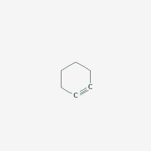 molecular formula C6H8 B14742757 Cyclohexyne CAS No. 1589-69-1