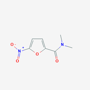 molecular formula C7H8N2O4 B14742776 2-Furancarboxamide, N,N-dimethyl-5-nitro- CAS No. 943-35-1