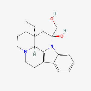 molecular formula C20H26N2O2 B14742782 Vincaminol CAS No. 3382-95-4