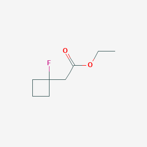 Ethyl 2-(1-fluorocyclobutyl)acetate