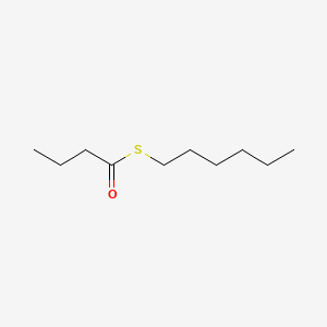 molecular formula C10H20OS B14742950 S-Hexyl butanethioate CAS No. 2432-54-4