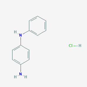 molecular formula C12H13ClN2 B147430 1,4-Benzenediamine, N-phenyl-, monohydrochloride CAS No. 2198-59-6