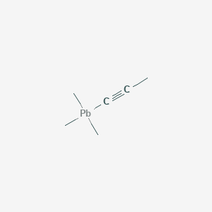 molecular formula C6H12Pb B14743052 Trimethyl(prop-1-yn-1-yl)plumbane CAS No. 2526-55-8