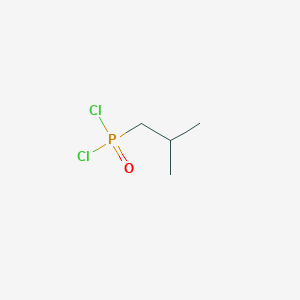 molecular formula C4H9Cl2OP B14743103 (2-Methylpropyl)phosphonic dichloride CAS No. 5021-98-7