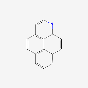 molecular formula C15H9N B14743160 1-Azapyrene CAS No. 313-80-4