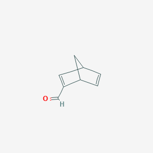 molecular formula C8H8O B14743286 Bicyclo[2.2.1]hepta-2,5-diene-2-carbaldehyde CAS No. 5212-50-0