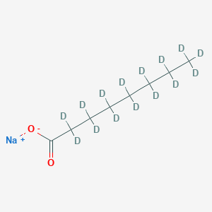 molecular formula C8H15NaO2 B1474334 Sodium octanoate-D15 CAS No. 56408-90-3