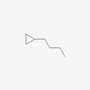 molecular formula C7H14 B14743355 Butylcyclopropane CAS No. 930-57-4