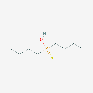 molecular formula C8H19OPS B14743451 Phosphinothioic acid, dibutyl- CAS No. 866-33-1