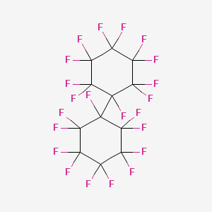 molecular formula C12F22 B14743493 Docosafluorobicyclohexyl CAS No. 558-64-5