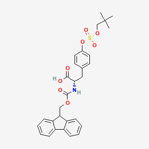 molecular formula C29H31NO8S B1474383 Fmoc-Tyr(SO3nP)-OH 