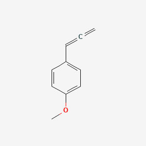 molecular formula C10H10O B14743998 Benzene, 1-methoxy-4-(1,2-propadienyl)- CAS No. 2749-97-5