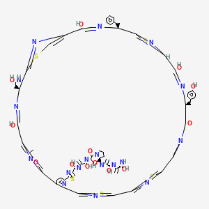 molecular formula C69H66N18O13S5 B1474402 Kocurin CAS No. 1374772-61-8