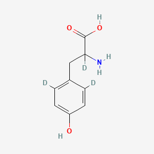 molecular formula C9H11NO3 B1474415 DL-Tyrosine-d3 