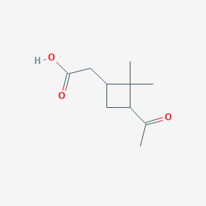 molecular formula C10H16O3 B147442 Pinonic acid CAS No. 61826-55-9
