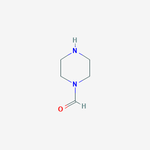 molecular formula C5H10N2O B147443 1-甲酰哌嗪 CAS No. 7755-92-2