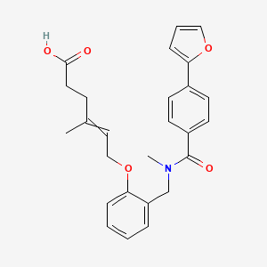 molecular formula C26H27NO5 B14744389 Ppardelta agonist 1 