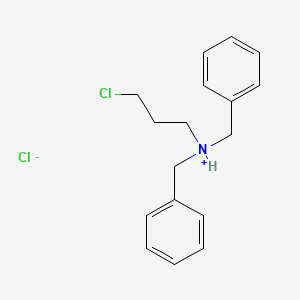 molecular formula C17H21Cl2N B14744441 N-(3-Chloropropyl)dibenzylamine hydrochloride CAS No. 3161-50-0