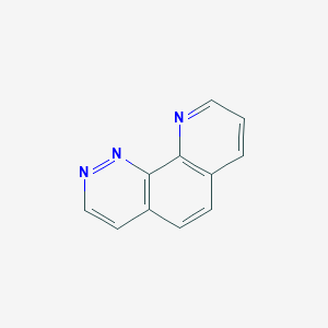 molecular formula C11H7N3 B14744452 Pyrido[3,2-H]cinnoline CAS No. 231-20-9