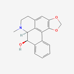 molecular formula C18H17NO3 B14744511 Ushinsunine CAS No. 3175-89-1