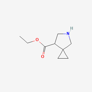 B1474461 Ethyl 5-azaspiro[2.4]heptane-7-carboxylate CAS No. 1690691-10-1