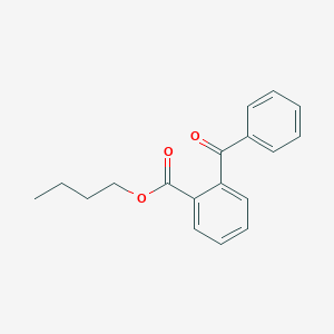 molecular formula C18H18O3 B14744664 Butyl o-benzoylbenzoate CAS No. 571-98-2