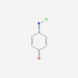 molecular formula C6H4ClNO B147447 N-Chloro-p-benzoquinoneimine CAS No. 637-61-6