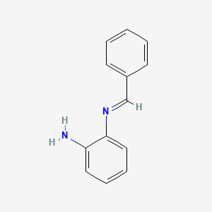 molecular formula C13H12N2 B14744725 2-(Benzylideneamino)aniline CAS No. 717-57-7