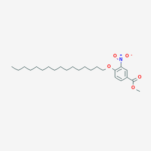 molecular formula C24H39NO5 B14744830 Methyl 4-hexadecoxy-3-nitrobenzoate CAS No. 2497-64-5