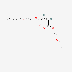 molecular formula C16H28O6 B14744865 bis(2-butoxyethyl) (Z)-but-2-enedioate CAS No. 6330-72-9