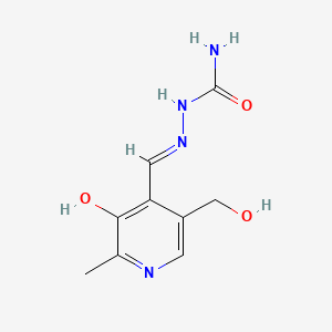 molecular formula C9H12N4O3 B14744951 Pyridoxal semicarbazone CAS No. 1236307-13-3