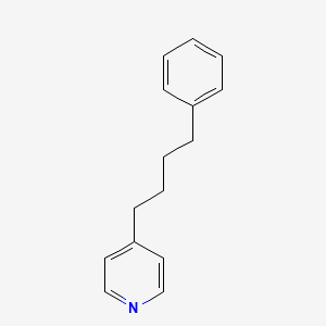 molecular formula C15H17N B14744982 4-(4-Phenylbutyl)pyridine CAS No. 5426-17-5