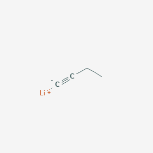 molecular formula C4H5Li B14744990 Lithium, 1-butynyl- CAS No. 1119-18-2