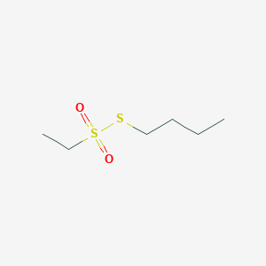 molecular formula C6H14O2S2 B14745131 S-Butyl ethanesulfonothioate CAS No. 1113-19-5