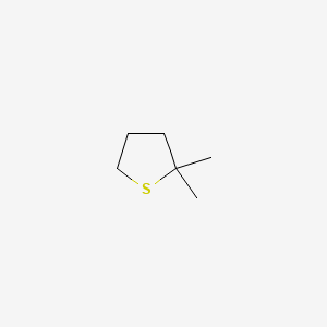 molecular formula C6H12S B14745147 2,2-Dimethyl-thiacyclopentane CAS No. 5161-75-1