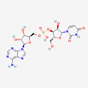 molecular formula C19H24N7O12P B14745241 Uridylyladenosine CAS No. 3256-24-4