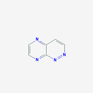 molecular formula C6H4N4 B14745281 Pyrazino[2,3-c]pyridazine CAS No. 254-96-6