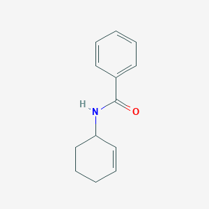 molecular formula C13H15NO B14745342 N-(1-cyclohex-2-enyl)-benzamide CAS No. 4654-36-8