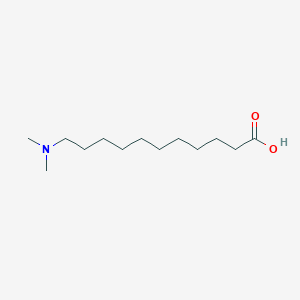 molecular formula C13H27NO2 B14745382 Undecanoic acid, 11-(dimethylamino)- CAS No. 2091-23-8