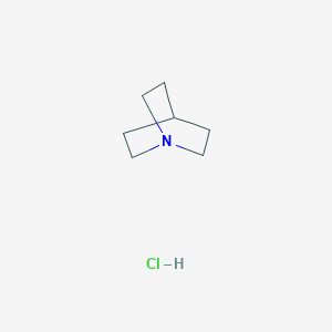 molecular formula C7H14ClN B147455 Quinuclidine hydrochloride CAS No. 39896-06-5