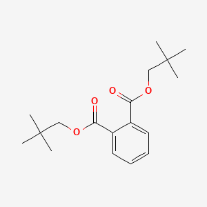 molecular formula C18H26O4 B14745745 Dineopentyl phthalate CAS No. 2553-24-4