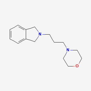molecular formula C15H22N2O B14745909 Isoindoline, 2-(3-morpholinopropyl)- CAS No. 3189-38-6