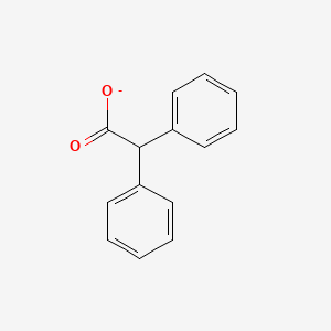 molecular formula C14H11O2- B14745960 2,2-Diphenylacetate 