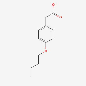 molecular formula C12H15O3- B14745994 2-(4-Butoxyphenyl)acetate 